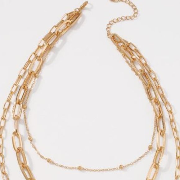 BOHO DOLLZ Multilayer Pendant Chain Necklace Set - Picture 4 of 4